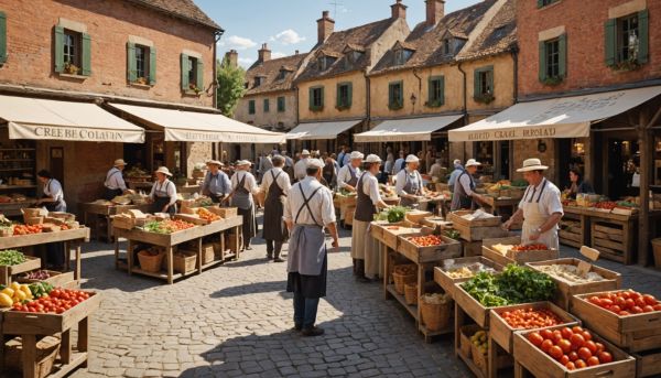 Decouvrir marche artisanal terroir local authentique