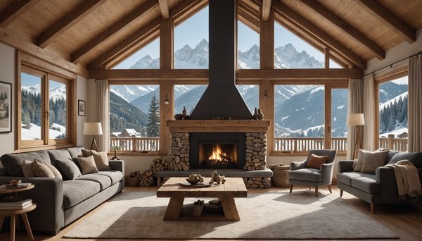 Louer un appartement à demi-quartier : calme et proximité de megève